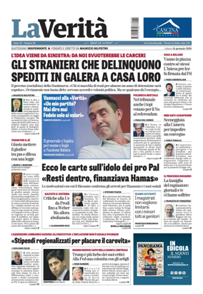 Cover of La Verita (Italia)