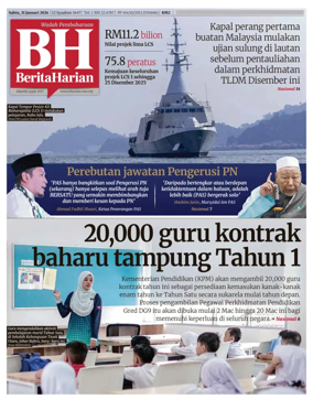 Cover of Berita Harian