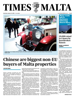 Cover of Times of Malta