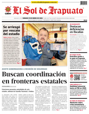 Cover of El Sol de Irapuato