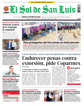 Cover of El Sol de San Luis Potosi