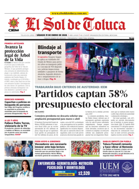 Cover of El Sol de Toluca