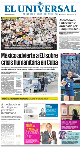 Cover of El Universal