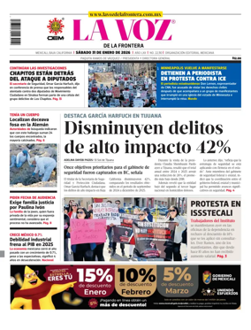 Cover of La Voz de la Frontera