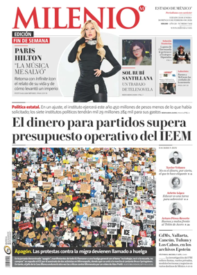 Cover of Milenio Edo de Mexico