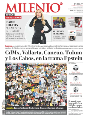 Cover of Milenio Puebla