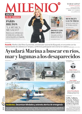 Cover of Milenio Tamaulipas
