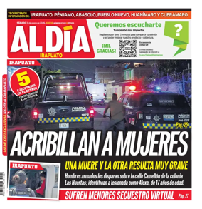 Cover of Periodico Al Dia (Irapuato)
