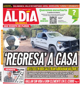 Cover of Periodico Al Dia (Salamanca)