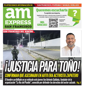 Cover of Periodico AM Express (San Francisco del Ricon)