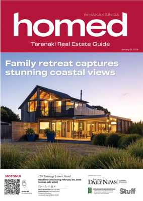 Cover of Homed Taranaki Daily News
