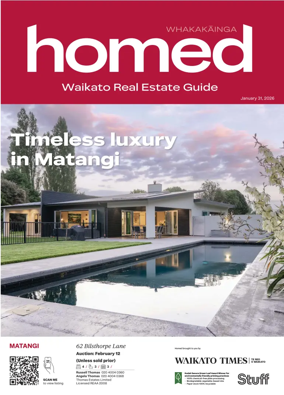 Cover of Homed Waikato Region