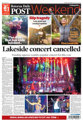 Cover of Rotorua Daily Post