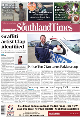 Cover of The Southland Times