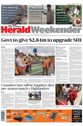 Cover of The Timaru Herald