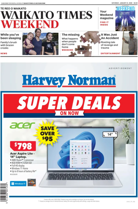 Cover of Waikato Times