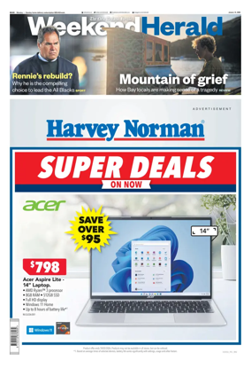 Cover of Weekend Herald