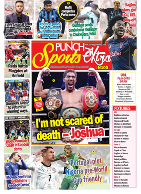 Cover of Punch Sports Extra