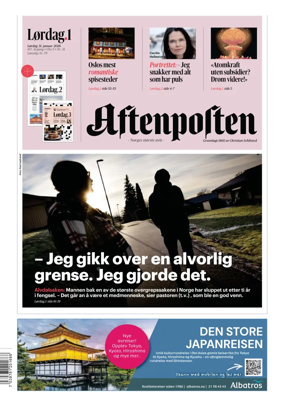 Cover of Aftenposten