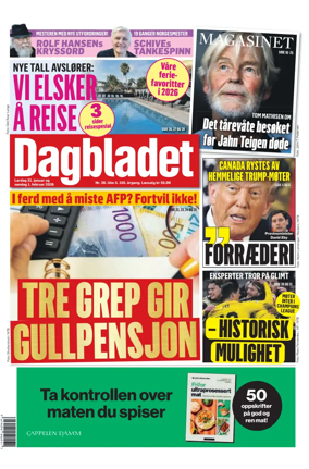 Cover of Dagbladet