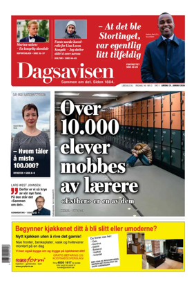 Cover of Dagsavisen