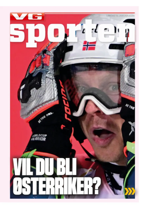 Cover of VG Sporten