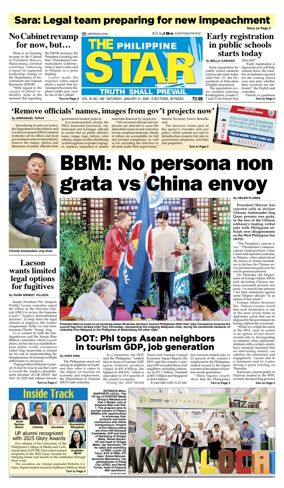 Cover of The Philippine Star