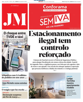 Cover of Jornal Madeira