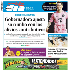 Cover of El Nuevo Dia