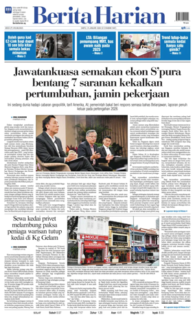 Cover of Berita Harian