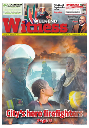 Cover of The Weekend Witness (South Africa)