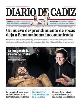 Cover of Diario de Cadiz