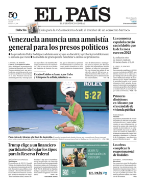 Cover of EL PAIS Catalunya