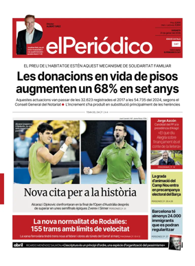 Cover of El Periodico - Catala