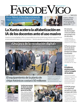 Cover of Faro de Vigo