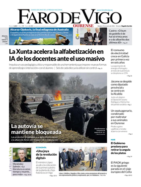 Cover of Faro de Vigo (Ourense)