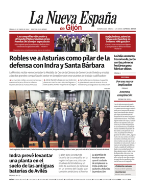 Cover of La Nueva Espana (Gijon)