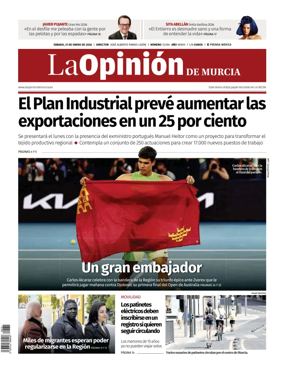Cover of La Opinion de Murcia