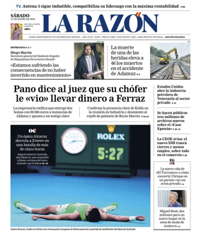 Cover of La Razon (1st Edition)