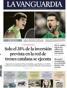 Cover of La Vanguardia (1st Edition)