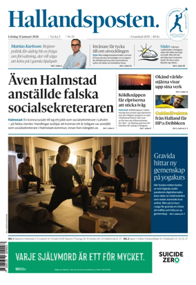 Cover of Hallandsposten