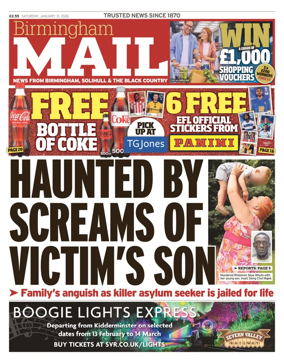Cover of Birmingham Mail