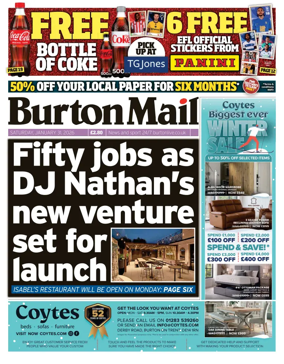 Cover of Burton Mail