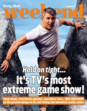 Cover of Daily Mail Weekend Magazine