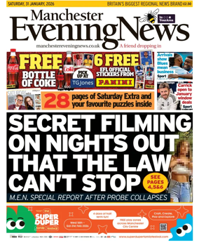 Cover of Manchester Evening News