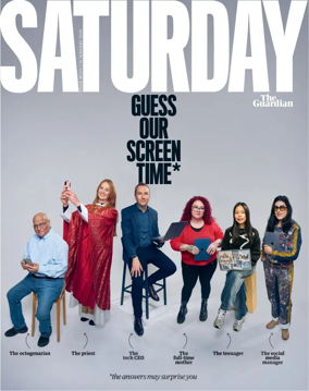 Cover of Saturday Magazine