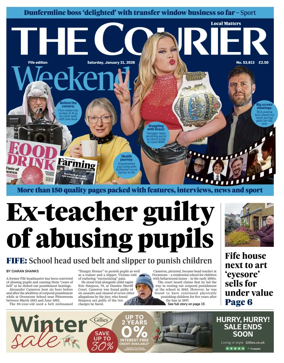 Cover of The Courier & Advertiser (Fife Edition)