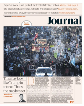 Cover of The Guardian e-paper Journal