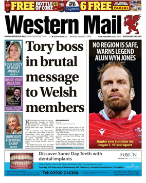 Cover of Western Mail
