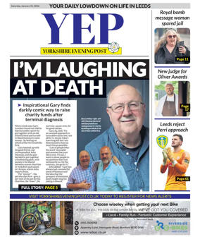 Cover of Yorkshire Evening Post
